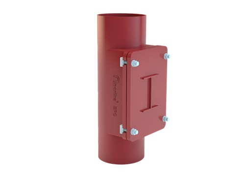 EPC - Fusion Bonded Epoxy Coated Hubless Short Pipe with Access Door